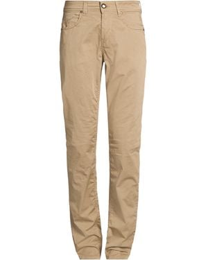 RE_HASH Trousers Cotton, Elastane - Natural