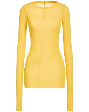 Rick Owens T-Shirts - Yellow