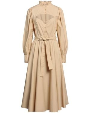 Twinset Midi Dress - Natural