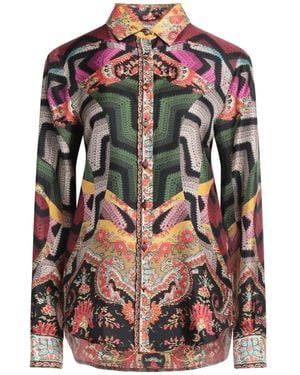 Pierre Louis Mascia Shirt Silk - Black