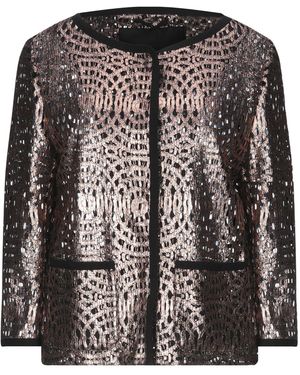 Herno Blazer Cotton, Polyamide, Viscose, Acrylic Resin, Elastane - Black