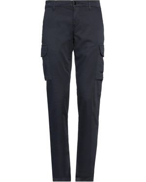 RE_HASH Midnight Trousers Cotton, Elastane - Blue