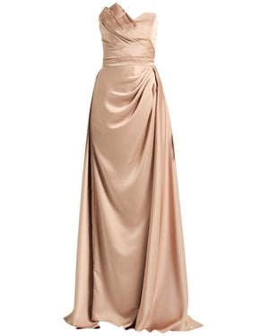 Tassos Mitropoulos Maxi Dress Pes - Natural