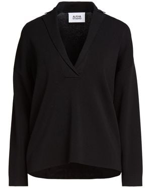 Alpha Studio Jumper - Black