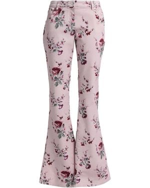 Blumarine Denim Trousers - Pink