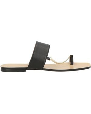 MARIA LUCA Thong Sandal - White