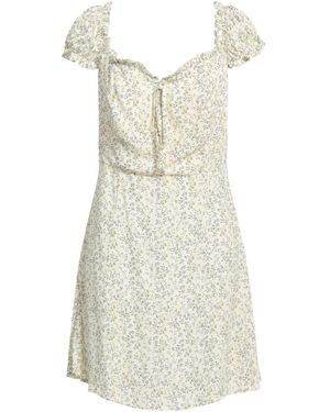 Mar De Margaritas Mini Dress Viscose - White