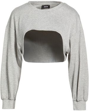 Dixie Sweatshirt Viscose, Cotton, Polyester, Polyamide - Gray