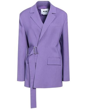 MSGM Blazer - Purple