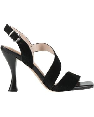 Luciano Barachini Sandals Leather - Black