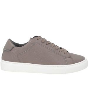 Fabiana Filippi Taupe Trainers Soft Leather - Brown