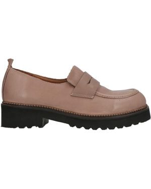 BUENO Loafers Leather - Brown