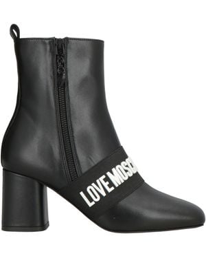 Love Moschino Ankle Boots - Black