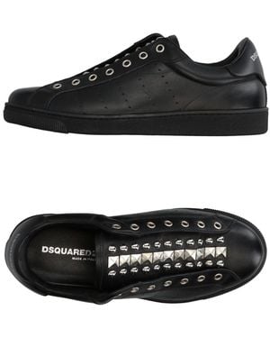 DSquared² Sneakers Soft Leather - Black