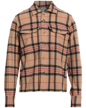 Blazé Milano Sand Shirt Wool, Polyamide, Elastane - Brown