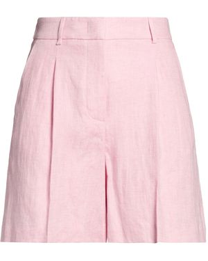 Peserico Easy Shorts & Bermuda Shorts Linen - Pink