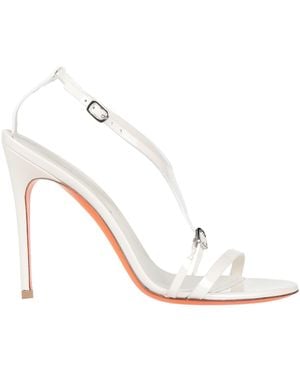 Santoni Sandals Leather - White