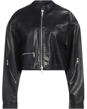 Giorgio Brato Jacket Leather - Black