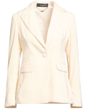 Nora Barth Blazer Polyester, Viscose - Natural