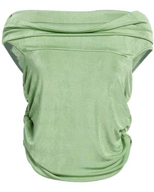 Dixie Top Polyester, Elastane - Green