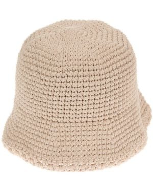 Magda Butrym Ivory Hat Cotton, Polyester - Natural