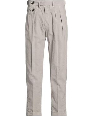 Manuel Ritz Trousers Cotton, Viscose - Grey