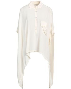 ALESSIA SANTI Ivory Top Viscose - White