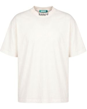Barrow T-Shirt Cotton - White