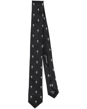Neil Barrett Ties & Bow Ties Silk - White