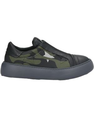 Pànchic Military Trainers Leather - Green