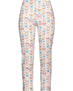 THE ABITO Milano Cropped Pants - White