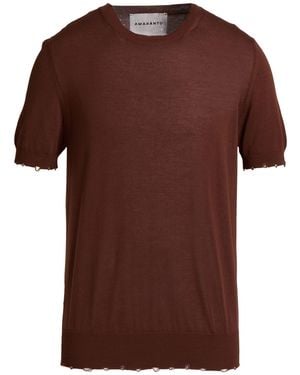 Amaranto Jumper Cotton - Brown