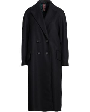 Paul Smith Midnight Coat Wool, Polyamide, Cashmere - Black