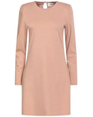 ViCOLO Blush Mini Dress Viscose, Polyamide, Elastane - Pink