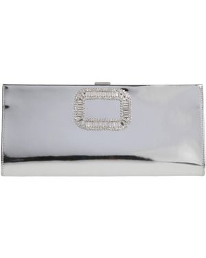 Roger Vivier Handbag Leather - Gray