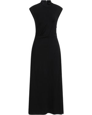 Brunello Cucinelli Maxi Dress Virgin Wool, Elastane - Black