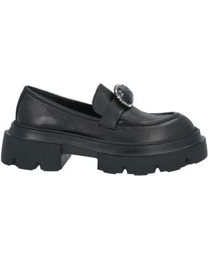 Tosca Blu Loafers Leather - Black