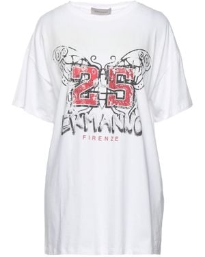 ERMANNO FIRENZE T-Shirt Cotton - White
