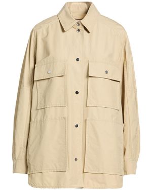 Tela Khaki Jacket Cotton, Polyester - Natural