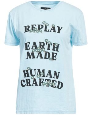 Replay T-Shirt Cotton - Blue