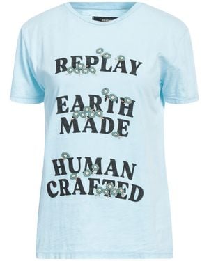 Replay T-Shirt Cotton - Blue