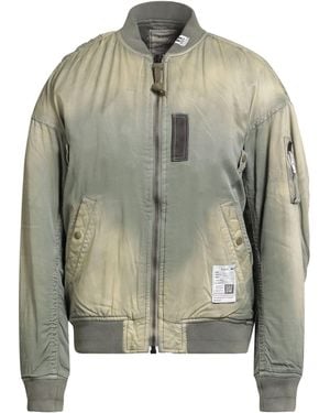 Maison Mihara Yasuhiro Military Jacket Cotton, Rayon - Green