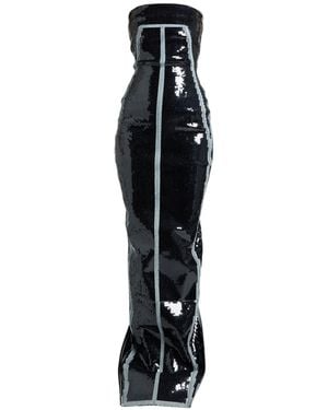 Rick Owens Maxi-Kleid - Schwarz