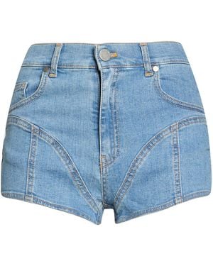 Gaelle Paris Denim Shorts - Blue