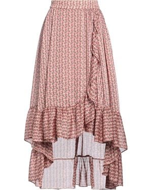 Maje Midi Skirt Polyester - Pink