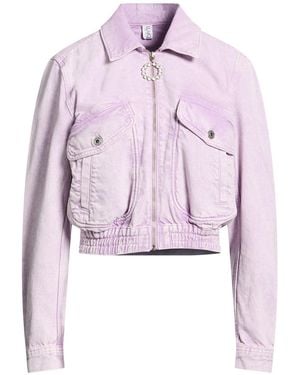 Liu Jo Better Denim Denim Outerwear Cotton - Pink