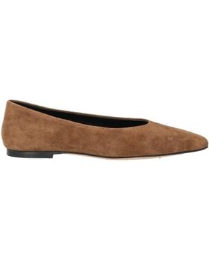 ODARE ANTWERP Ballet Flats Leather - Brown