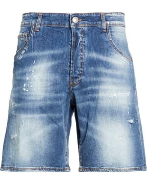 Yes London Denim Shorts Cotton, Elastane - Blue