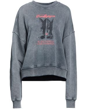 TRUE RELIGION Sweatshirt Cotton - Blue