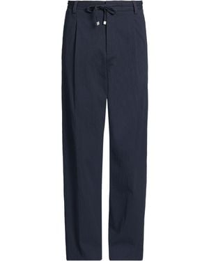 HUGO Pants Cotton, Lyocell, Polyamide, Elastane - Blue